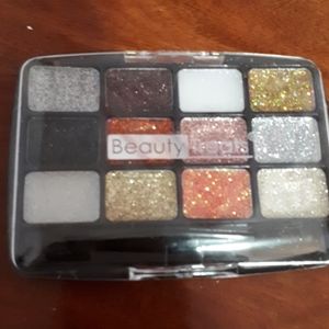 Glittery eyeshadow
